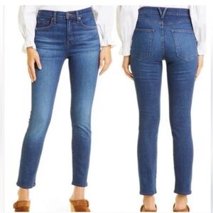 Veronica Beard Emma Skinny Mid Rise Jeans Size 25